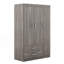 Armoire 3 portes avec 2 tiroirs