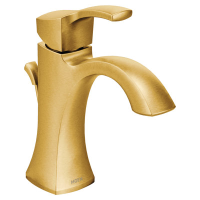 Robinet de salle de bain monotrou avec drain Moen Voss