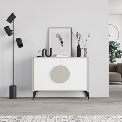 Kaira 2-Door Cabinet Stylish Storage Solution for Modern Living Spaces