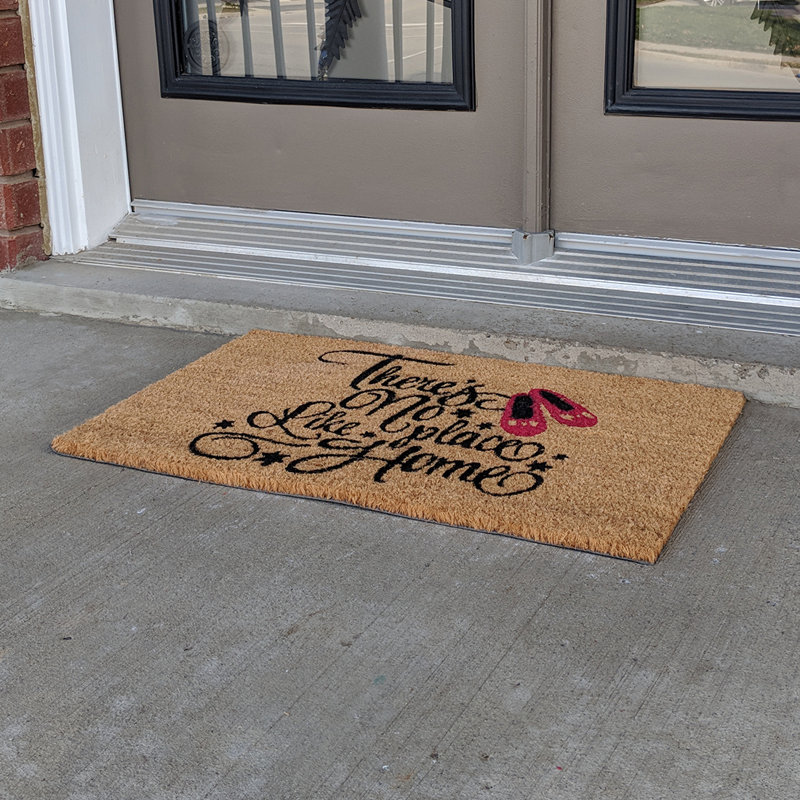 Tapis d’extérieur anti-dérapant naturel coco Galion, Rectangle 2 pi x 3 pi