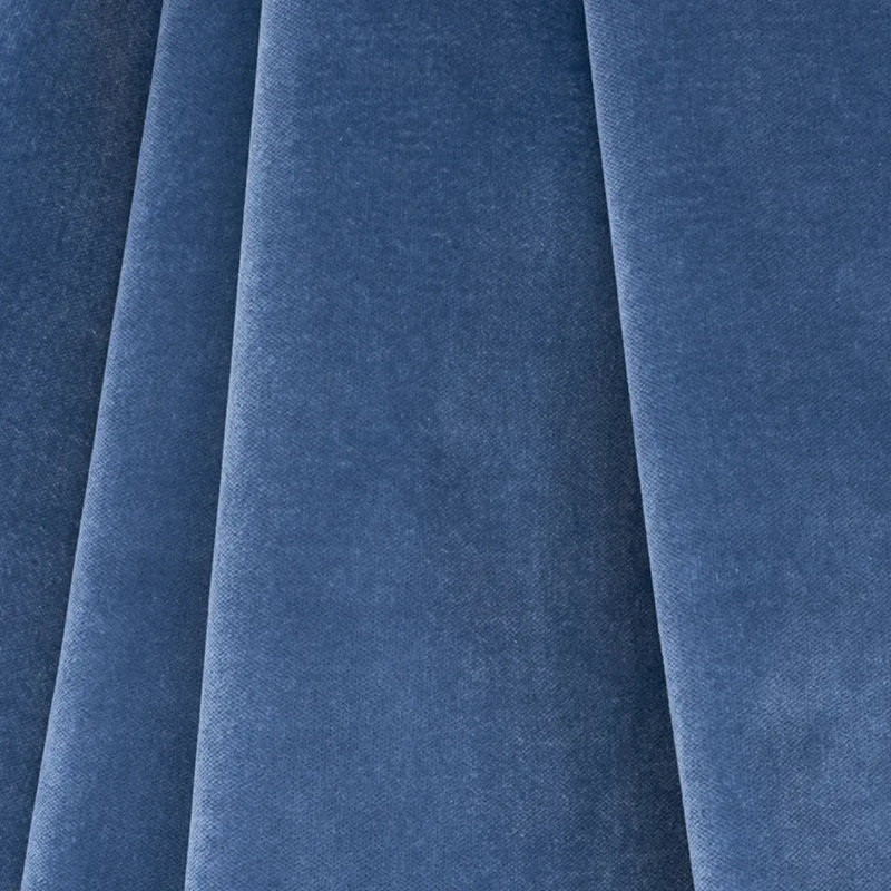 Rocky Performance Velvet Fabric, Blue/ Pale Blue