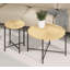 Ensemble de table basse et de table de bout 2 pièces Radial