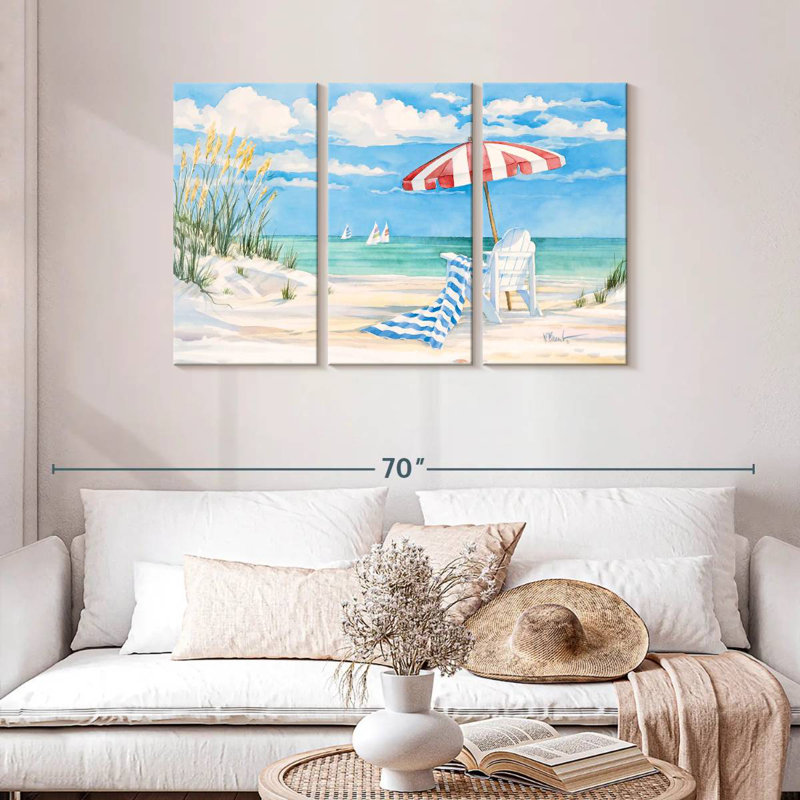 Gillard Beaches de Floride, H 28 po x l 45 po