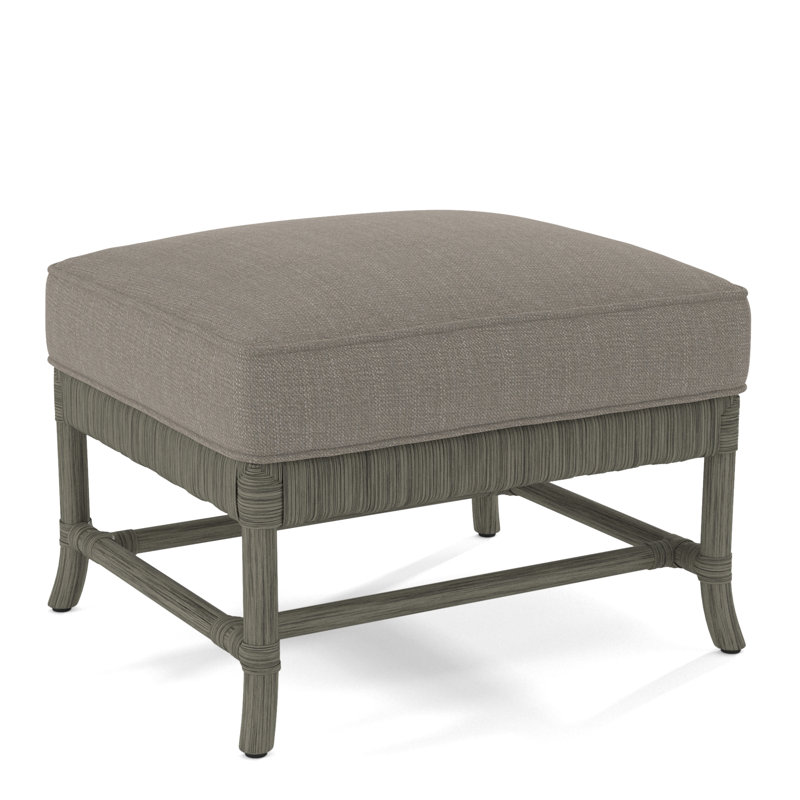 Lafayette Ottoman, Pink Floral; 0638-16, Greystone