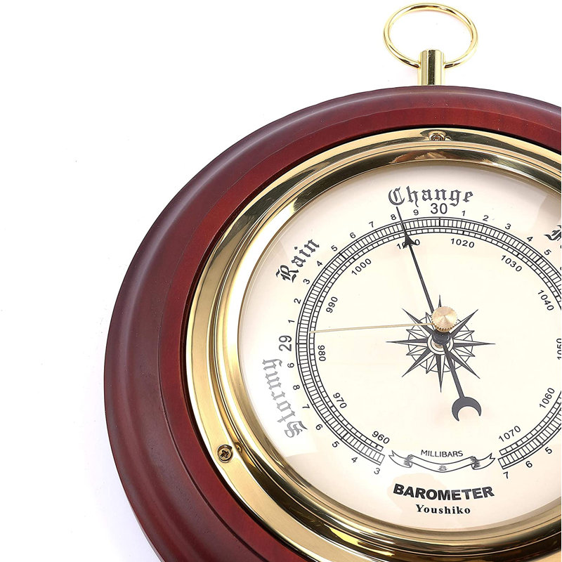 23cm Wireless Outdoor Barometer