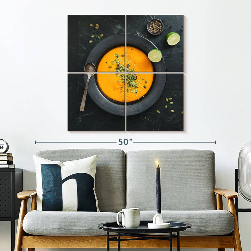 Yarlin Savory Soup, 32" H x 32" W