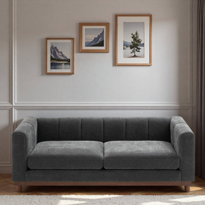 Modern Sofa With Thick Cushioning And Solid Support