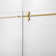 48-52” W x 78” H Sliding Frameless Shower Door