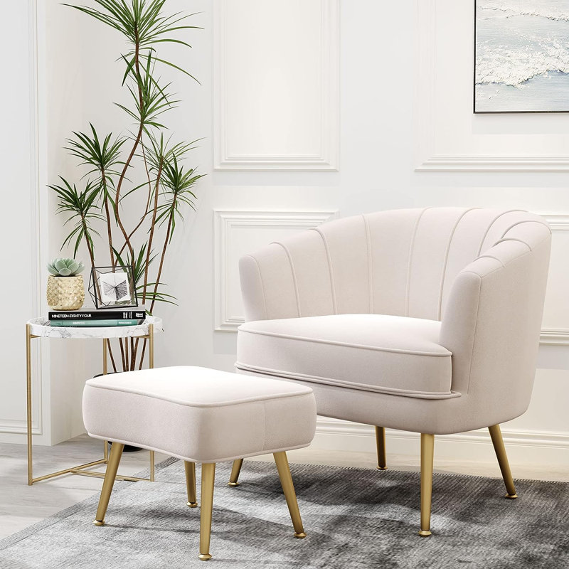 Fauteuil demi-tonneau de 27,5 po Gonick