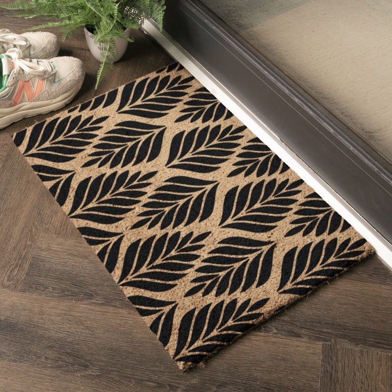Brais Area Rug, Black/Yellow