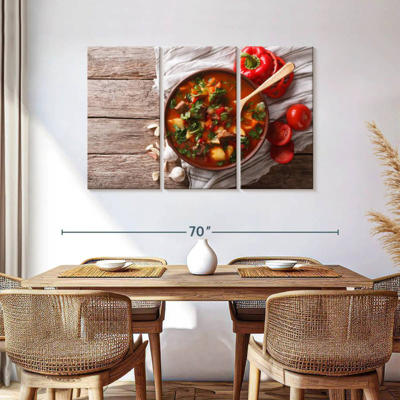 Yarlin Tasty Hungarian Goulash, 36" H x 57" W