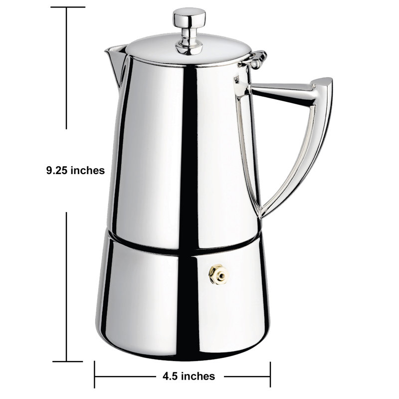 Cuisinox Semi-Automatic Espresso Machine, 10 cup