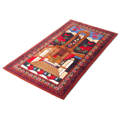 Teimani Brown Rug 3'8" x 6'9"