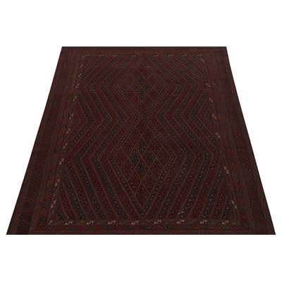One-of-a-Kind Rectangle 6’10x9’2” Wool Area Rug