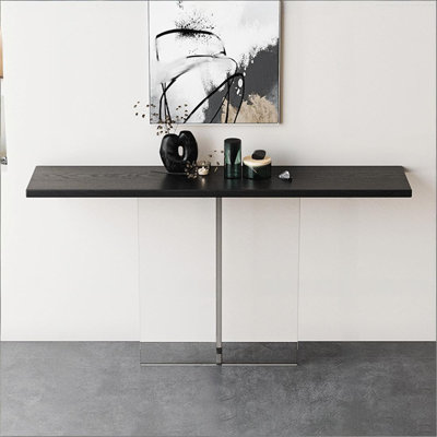 Modern minimalist acrylic console table
