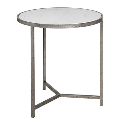 Valley Marble Frame End Table