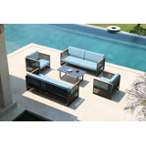 Horizon Outdoor 5 - Piece Conversation Set