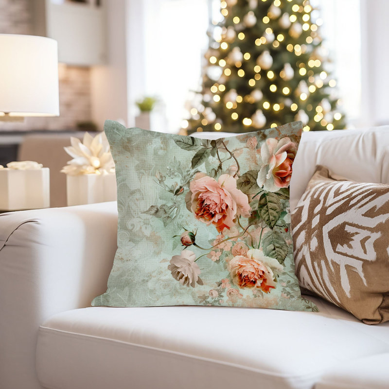 Floral Elegant Flowers VI Shabby Elegance, 20"H x 20"W