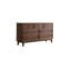 Commode d'appoint en bois massif style rétro