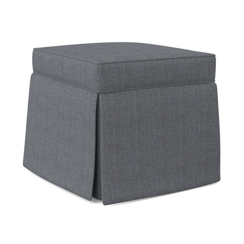 Repose-pieds Aria, Filigrane ivoire 100% polyester