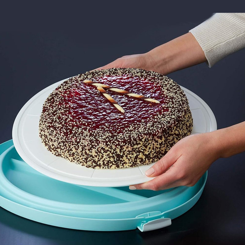Keeeper round cake container high top