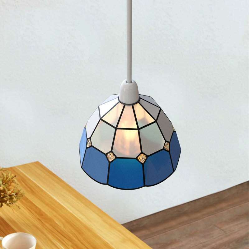 12 cm H Bowl Glass Pendant Shade ( Screw On )