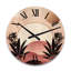 Horloge murale en bois massif Stuthi-1203804196