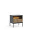 Delerme 54cm W Manufactured Wood Bedside Table