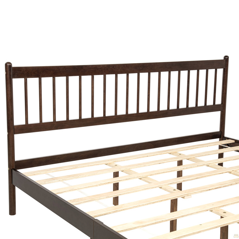Structure de lit plateforme pleine grandeur en métal avec tête de lit en bois et pied de lit avec port USB, lumières DEL, pas de sommier, rangement sous le lit, assemblage facile