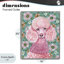 Floral caniche en giclée rose encadrée, design par Yvette St. Amant-168853951-168853947
