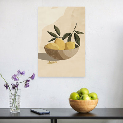 Reproduction d'art mural Lemon Harmony