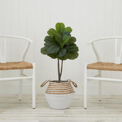 36'' Faux Fiddle Leaf Fig Tree