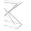 Prism Clear Glass Console Table