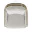 Fauteuil d'appoint pivotant rembourré Abere-103376541-103376540