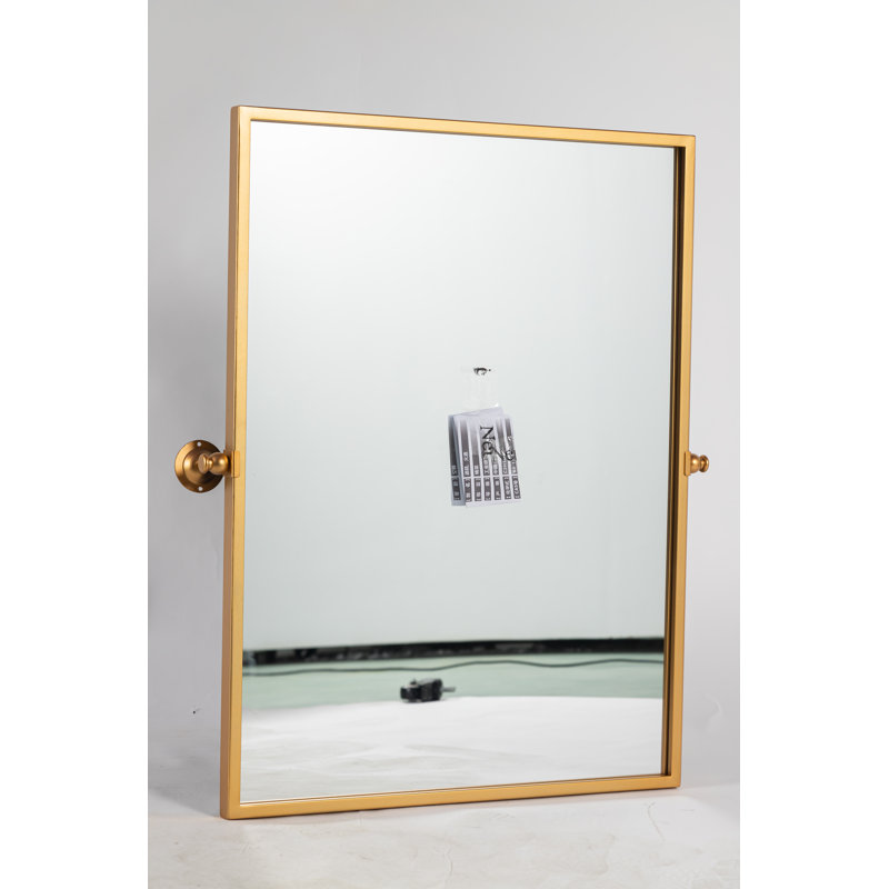 Miroir de salle de bain / meuble-lavabo, Or
