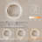 Round Frameless LED Bathroom Vanity Mirror-1426489205