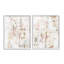 " Subtle Chaotic Patterns Single Picture Frame " by June Erica Vess 2 - Pieces on Canvas-475217012-475928753