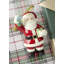 2025 Santa with Mistletoe Ornament
