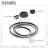Adynn 3 - Light Aluminium Dimmable LED Modern Linear Chandelier