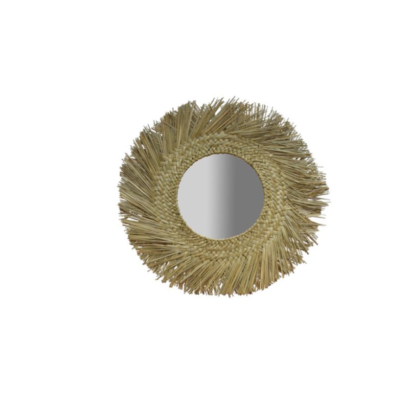 Miroir rond en ruppie maritime