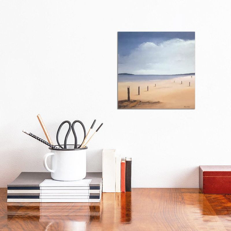 Along The Beach II by Hans Paus - Wrapped Canvas Gallery-Wrapped Canvas Giclée, 30.48 cm H x 30.48 cm W