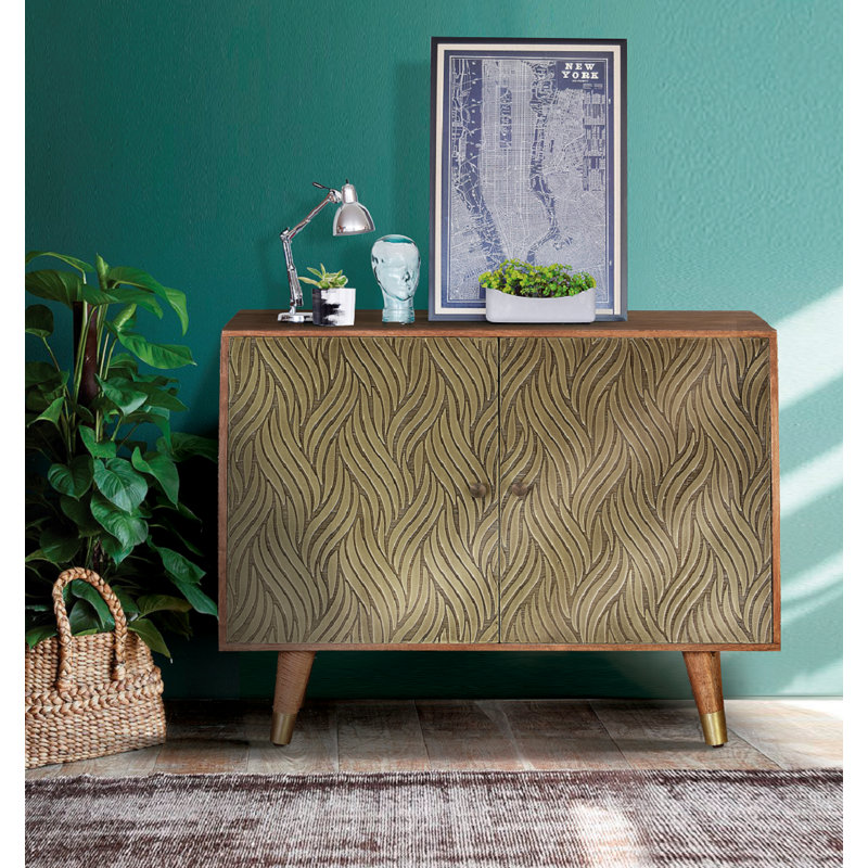 Arabella 100cm Solid Wood Sideboard