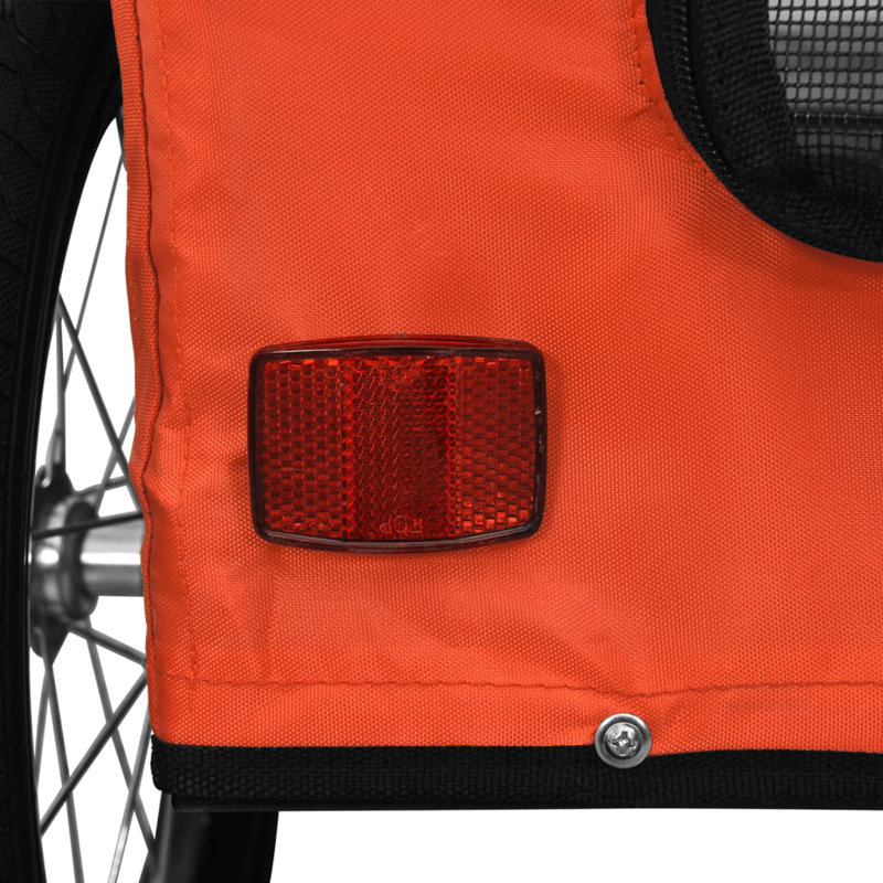 Tissu et fer Oxford, Orange, H 53,9 po x l 26,8 po x P 28,3 po