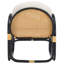 Chaise d'appoint avec coussin Claudetta