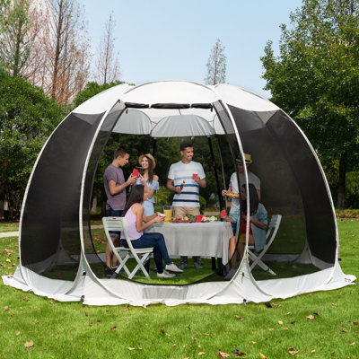Screen House Tent Pop-Up, Portable Screen Room Canopy Instant Screen Tent with Carry Bag