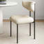 Ensemble de 2 chaises d'appoint Modern Beige