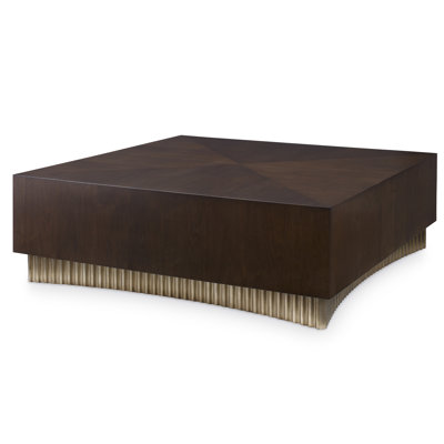 Palisades Solid Wood Top Coffee Table