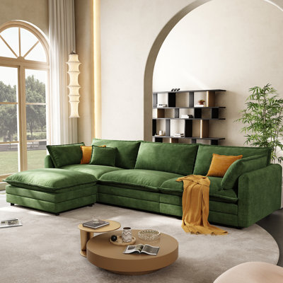 Canapé modulaire en L 113,77 po Comfy