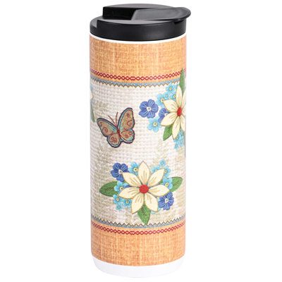 Gobelet floral Lord Is My Force 20 oz