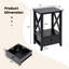 Table de chevet moderne Breakwater Bay-420395170
